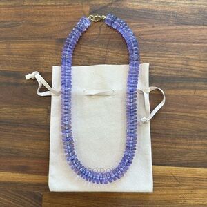 New - Theodosia Amethyst Statement Necklace